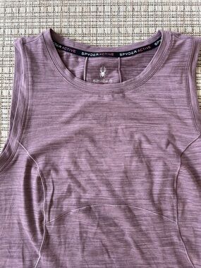 Spyder Active Athletic Workout Tank Top, Size medium